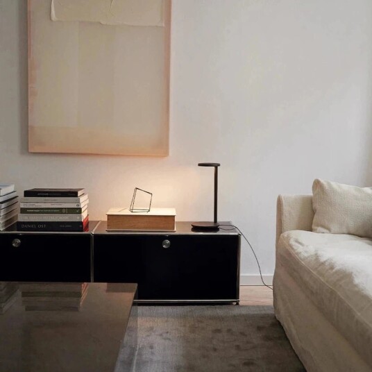 Flos Flos Oblique Bordlampe Antrasitt Flos Flos Oblique Bordlampe Antrasitt