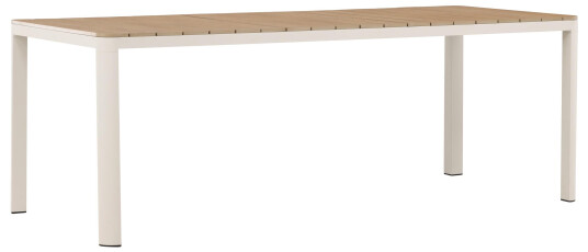 Venture Design Etna spisebord Beige/tre look 210 x 90 cm Beige Venture Design Etna spisebord Beige/tre look 210 x 90 cm Beige