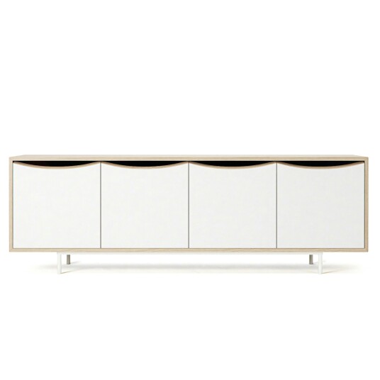 Decotique Sand Mediabenk Eik / Hvit