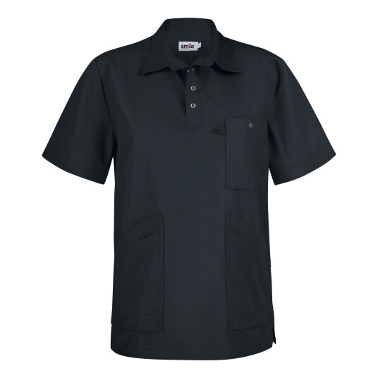 Smila Workwear Alex skjorte svart 1 stk SBG-70103-99 XXL