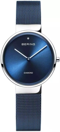 Bering Dameklokke 14531 309 Classic Blå/Stål Ø31 mm