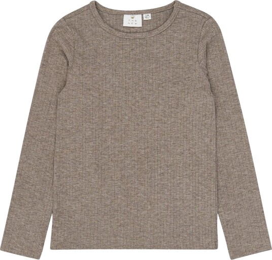 The New Genser - Rib - TnVeeta - Taupe Grå - The New - 3-4 år (98-104) - Genser Brun