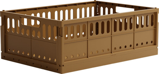 Made Crate Made Crate Maxi - Brown - 48X34X17.5CM Made Crate Made Crate Maxi - Brown - 48X34X17.5CM