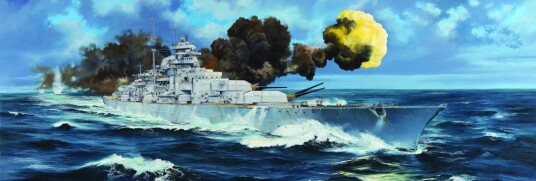 Trumpeter 1/200 German Bismarck Battleship