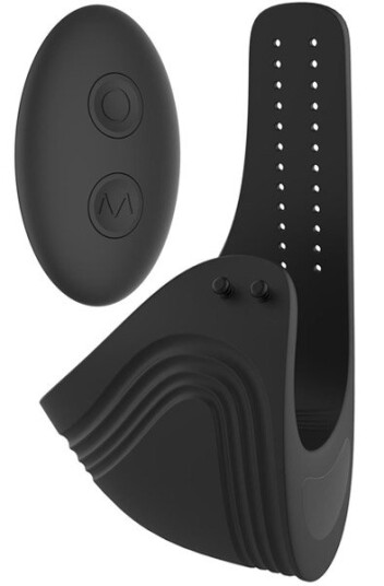 Ramrod Adjustable Vibrating Cockring With Remote Ramrod Adjustable Vibrating Cockring With Remote