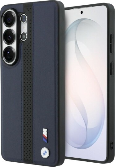 BMW MagSafe Mobildeksel med Stripe for Samsung Galaxy S26 Ultra - Marineblå