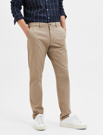 Selected Slh175 Slim New Miles Flex Pant Noos Beige 31 x 34 Selected Slh175 Slim New Miles Flex Pant Noos Beige 31 x 34