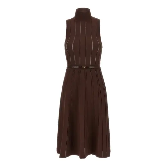 Elisabetta Franchi Dame Kjoler Brun XS, Elisabetta Franchi Dame Kjoler Brun XS,