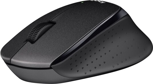 Logitech M330 Silent Plus Trådløs Mus med 3 Knapper - Ergonomisk Design - Svart