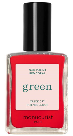 Manucurist Green Nail Polish Red Coral