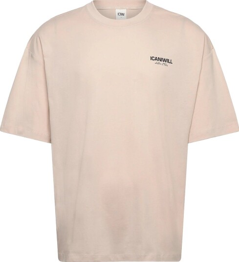 ICANIWILL Everyday Oversized T Shirt Print M LIGHT BEIGE L ICANIWILL Everyday Oversized T Shirt Print M LIGHT BEIGE L