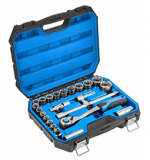 Högert Högert HT1R410 Verktøysett 24 Deler 1/2" Högert Högert HT1R410 Verktøysett 24 Deler 1/2"