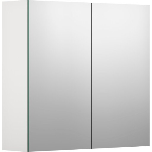 Gustavsberg Graphic Base speilskap 60x55 cm, hvit