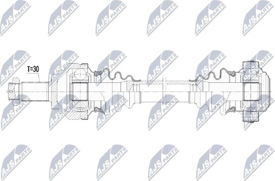 Nty Drivaksel NTY NPW BM 083