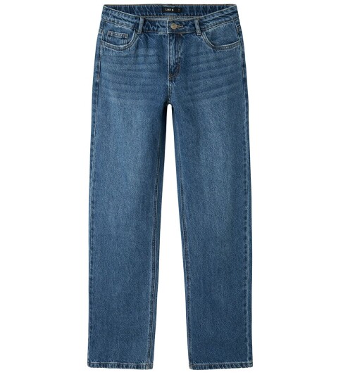 LMTD Nlfkim Dnm Lw Straight Pant Noos Blue 176