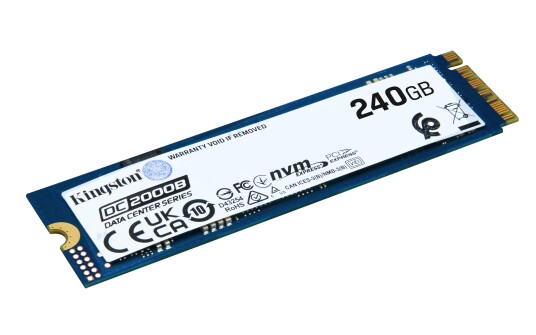 Kingston 240GB DC2000B M.2 PCIe 4.0 Enterprise SSD Kingston 240GB DC2000B M.2 PCIe 4.0 Enterprise SSD
