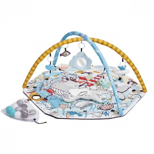 Kinderkraft SMARTPLAY Baby lekematte Lekestang Stoff Flerfarget