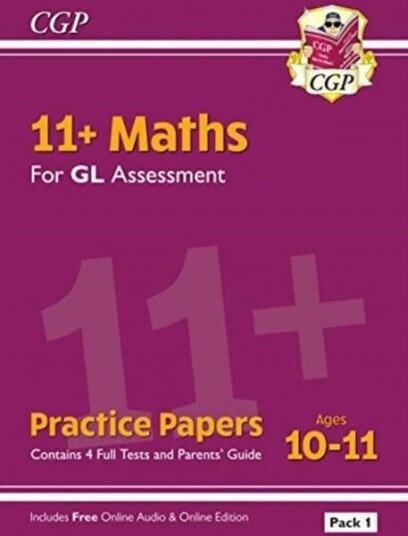 11+ Gl Maths Practice Papers: Ages 10-11 - Pack 1 (With Parents' Guide & Online Edition) Av Cgp Books 11+ Gl Maths Practice Papers: Ages 10-11 - Pack 1 (With Parents' Guide & Online Edition) Av Cgp Books