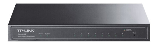 Tp-Link Tl-Sg2008 - Switch - Styrt - 8 X 10/100/1000 - Stasjonær