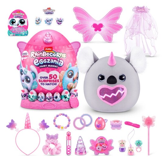Zuru Plysj Leketøy Rainbocorns Eggzania Fairy Mania S1