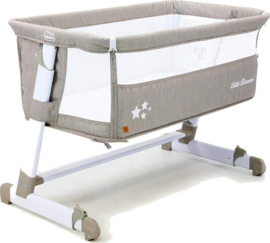 Asalvo Bedside Sprinkelseng Melange 94x54x81 cm Beige