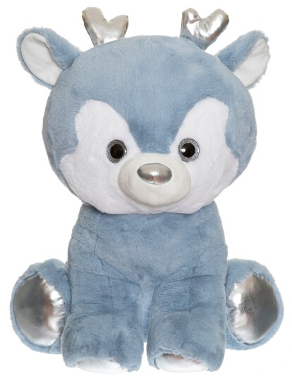Teddykompaniet Kosedyr 65 cm Rådyr Blågrønn