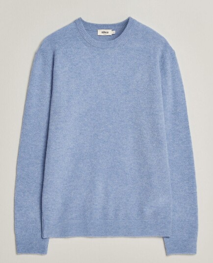 Altea Cloud Cashmere Blend Sweater Sky Blue