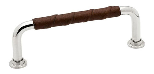 Håndtak Beslag Design 1353 Skinntrukket