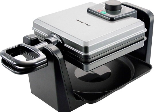 Emerio WM-110984 Belgisk vaffeljern 1000W (roterende)