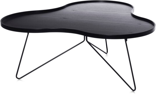 Swedese - Flower Mono Bord Svart 114 Cm Sofabord Christine Schwarzer Metall/tre