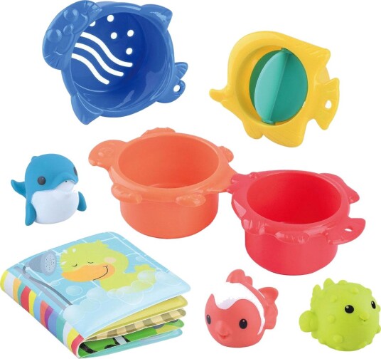 Playgo Splashy Badeleker Fra 6 Mnd 8 Deler