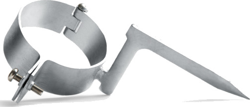 76 mm hengselpinne for vegg galvanized