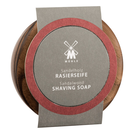 Mühle barbersåpe i treskål