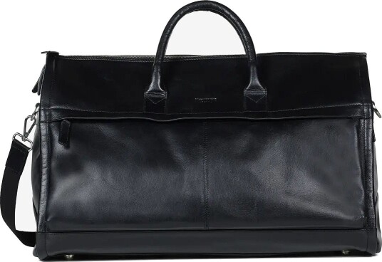 Howard London Garment Leather Travel Bag - BLACK - One Size