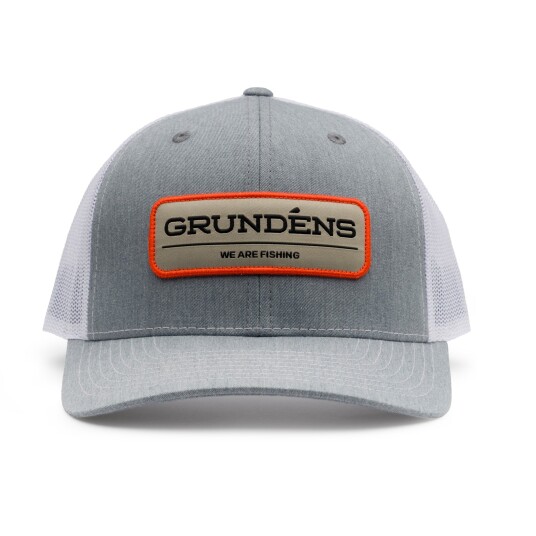 Grundéns We Are Fishing Trucker Heather Grey/White One Size Grundéns We Are Fishing Trucker Heather Grey/White One Size
