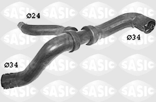 SASIC SWH6625 Radiatorslange