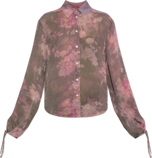 Diesel Dame Bluser & Skjorter Brun L,