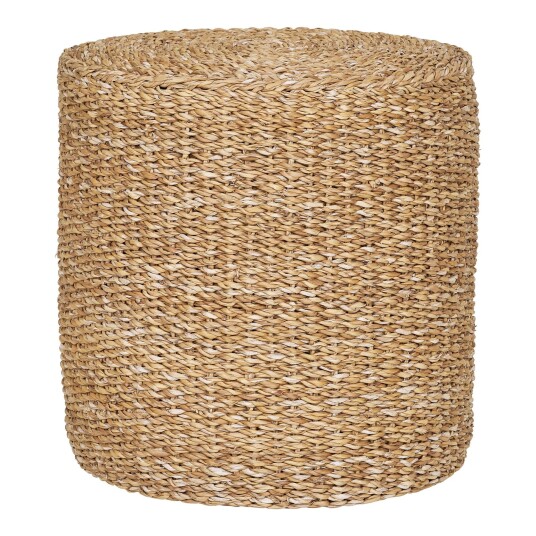 Rivera puff Ø40 cm natur. Rivera puff Ø40 cm natur.