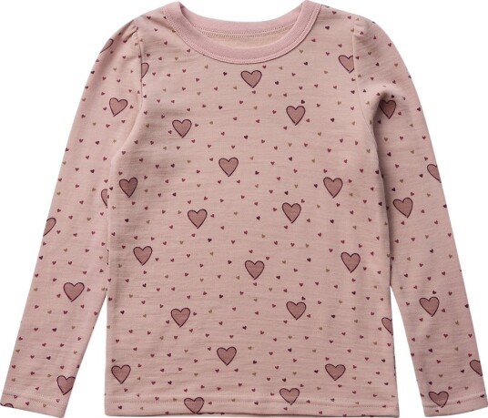 Hust and Claire Genser Ull/Viskose HCAbba Dusty Rose m. He Hust and Claire 8 år (128) T skjorte Rosa Hust and Claire Genser Ull/Viskose HCAbba Dusty Rose m. He Hust and Claire 8 år (128) T skjorte Rosa