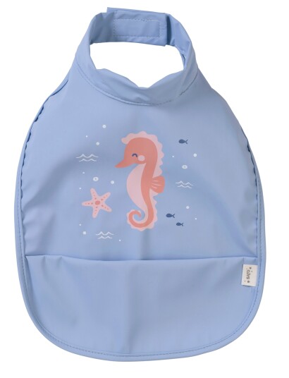 SARO Baby Waterproof Bib Blue