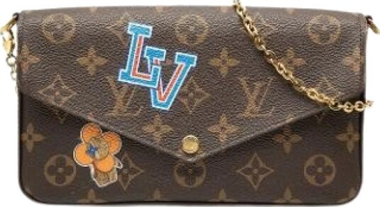 Louis Vuitton Vintage Dame Pre owned Brun ONE SIZE, Louis Vuitton Vintage Dame Pre owned Brun ONE SIZE,