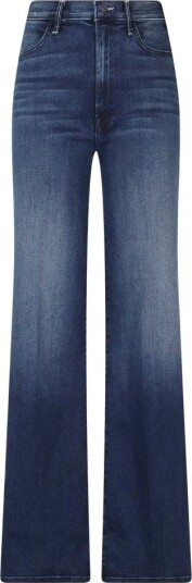 Mother Dame Jeans Blå W25,
