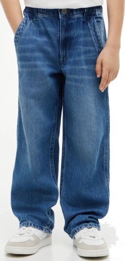 Tommy Hilfiger Baggy Sailor Mid Wash Jeans Blue 140 Tommy Hilfiger Baggy Sailor Mid Wash Jeans Blue 140
