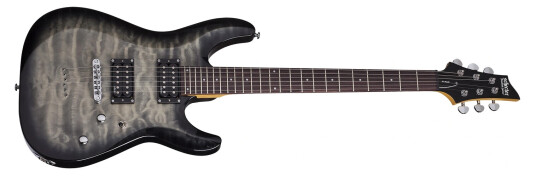 Schecter C-6 Plus Charcoal Burst Schecter C-6 Plus Charcoal Burst