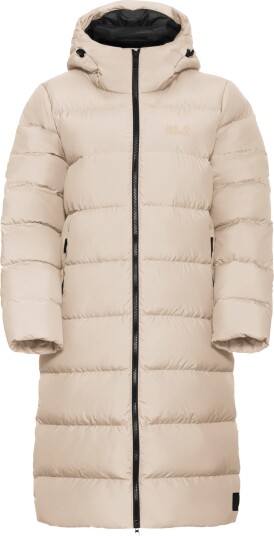 Jack Wolfskin Women"s Frozen Palace Coat Oyster M