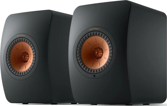 KEF LS50 Wireless II Carbon Svart KEF LS50 Wireless II Carbon Svart