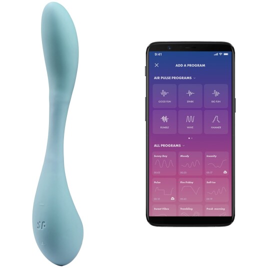 Satisfyer G-Spot Flex 5+ Vibrator - Blå