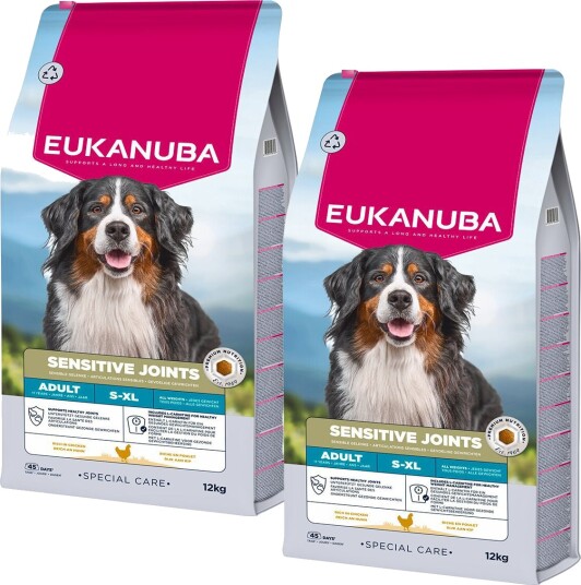 Eukanuba Dog Special Care Adult Sensitive Joints All Breeds 2 X 12 kg Eukanuba Dog Special Care Adult Sensitive Joints All Breeds 2 X 12 kg