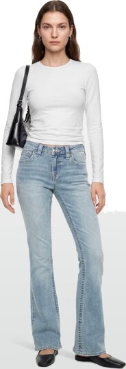 True Religion Becca Low Rise Bootcut_ Blue 30 x 33