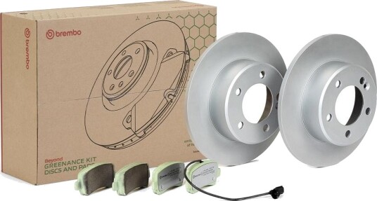 Bremseskiver og -klosser BREMBO KT 10 037
